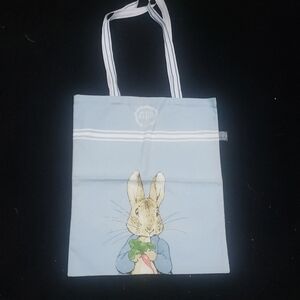Peter Rabbit Blue Tote Bag